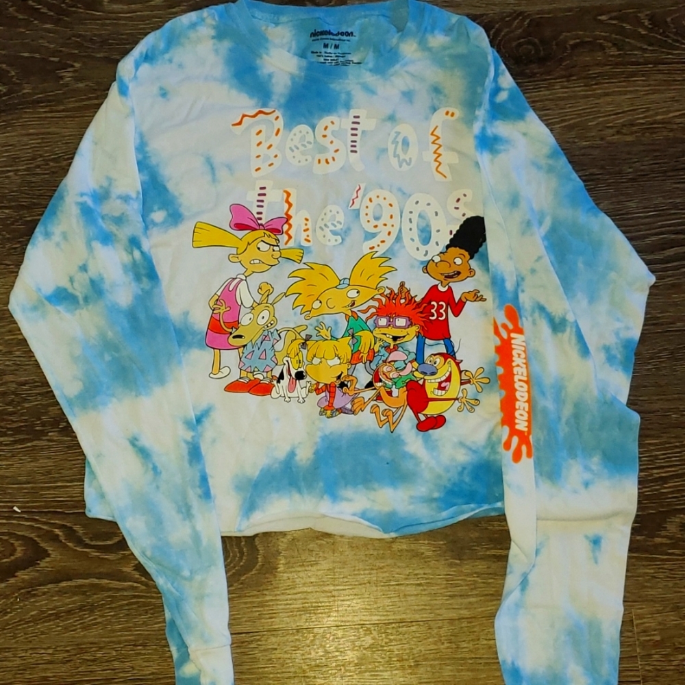 Long Sleeve Nickelodeon 90's Top